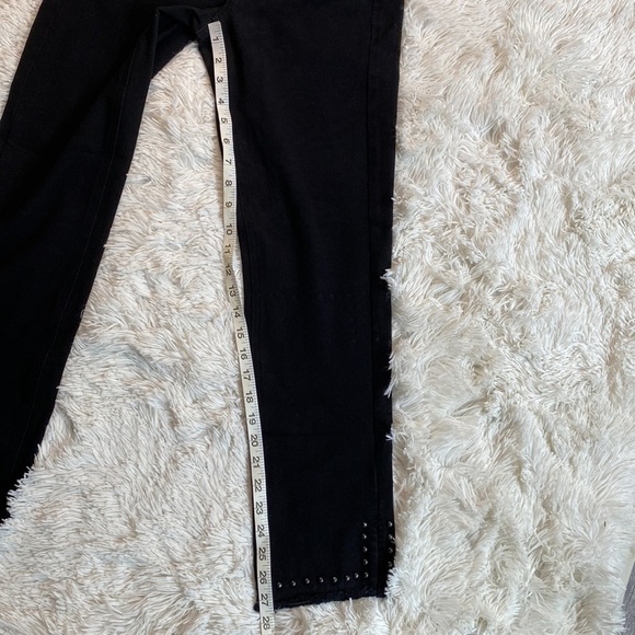 NYDJ Curves 360 Slim Straight Ankle Jeans with Studs - Picture 8 of 12